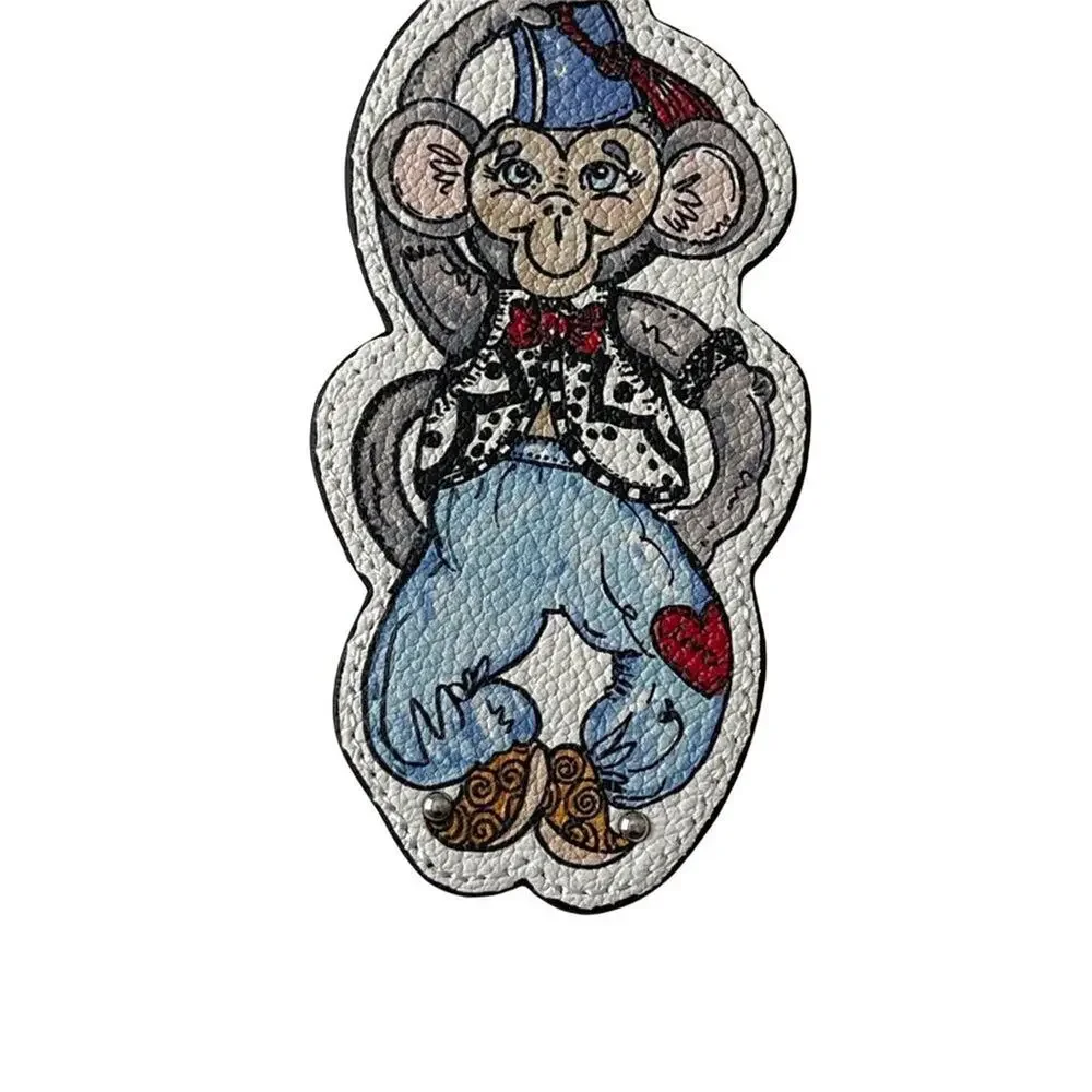 Brighton Let's Hang Out Monkey See Monkey Do Handbag Keychain FOB